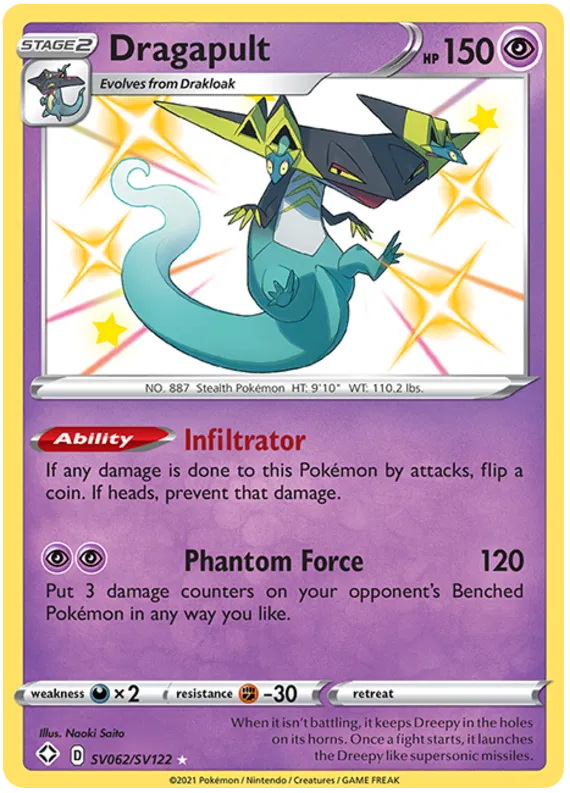 Dragapult SV062/SV122 Shining Fates