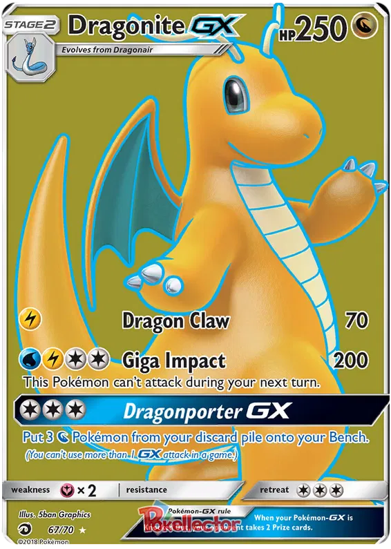 Dragonite GX 67/70 Dragon Majesty