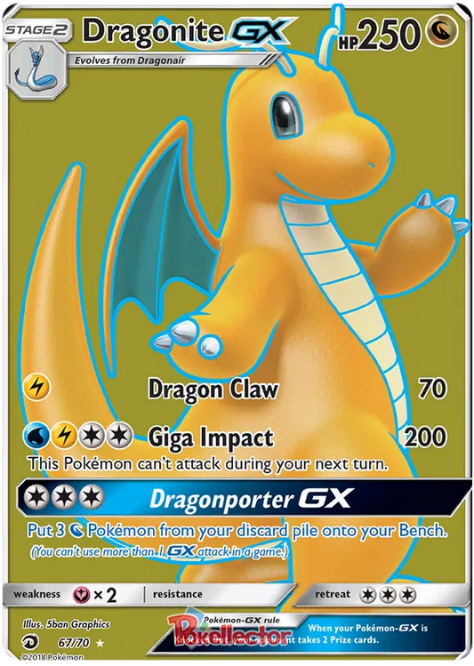 Dragonite GX 67/70 Dragon Majesty