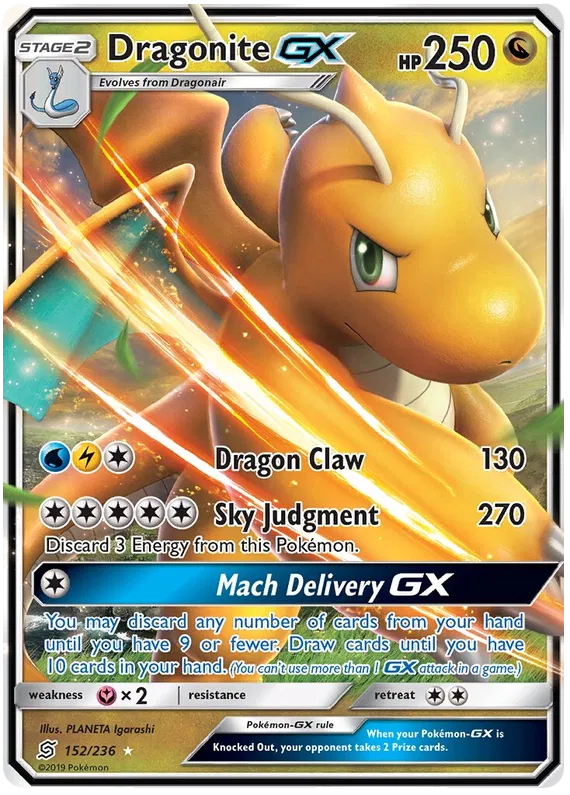 Dragonite GX 152/236 Unified Minds