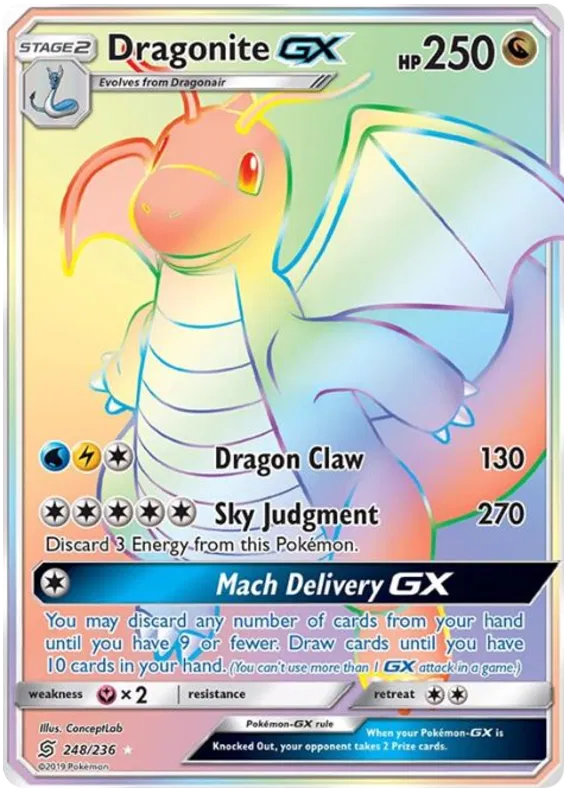 Dragonite GX 248/236 Unified Minds