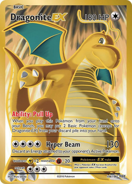 Dragonite EX Full Art 106/108 Evolutions