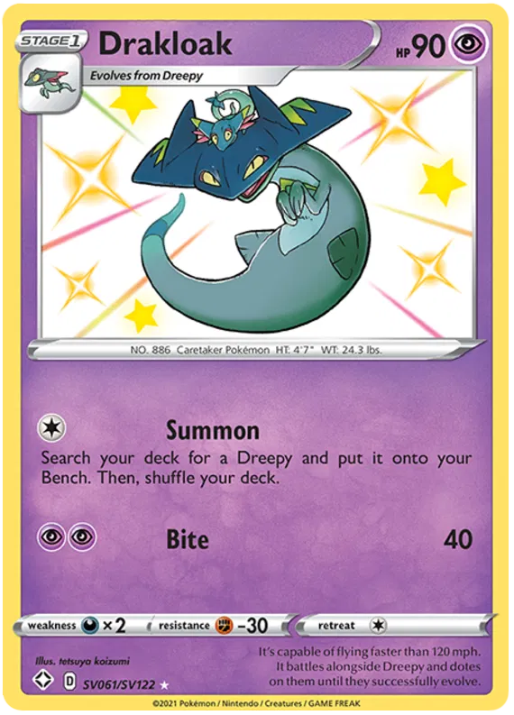 Drakloak SV061/SV122 Shining Fates