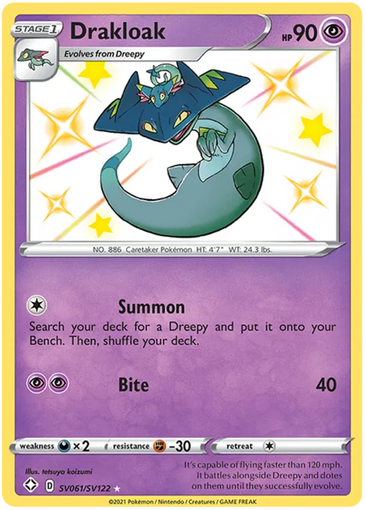 Drakloak SV061/SV122 Shining Fates