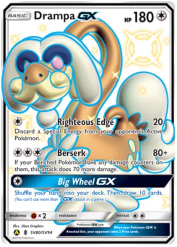 Drampa GX SV80/SV94 Hidden Fates