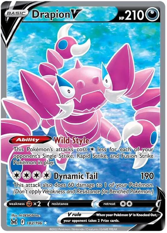 Drapion V 182/196 Lost Origin