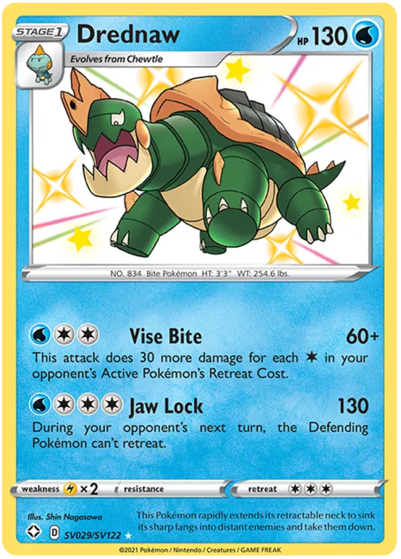 Drednaw SV029/SV122 Shining Fates