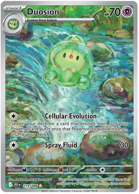 Duosion 119/086 Black Bolt