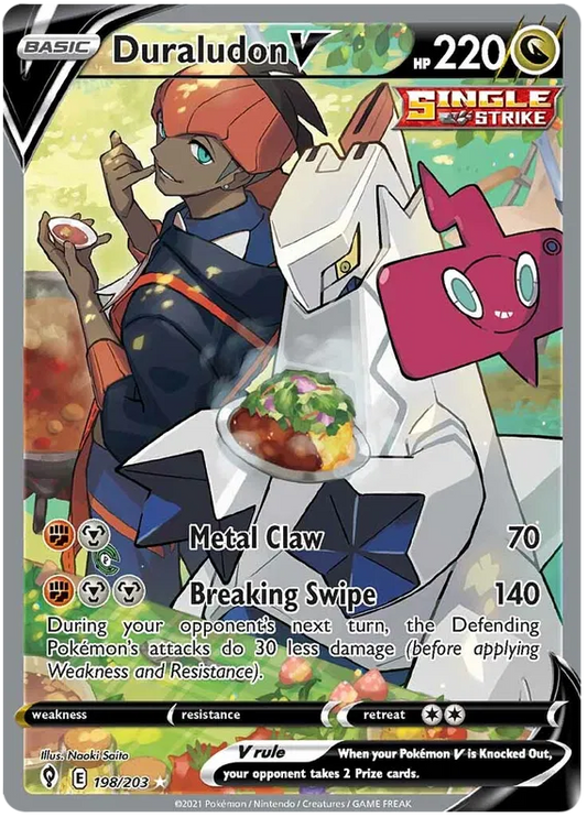 Duraludon V 198/203 Evolving Skies