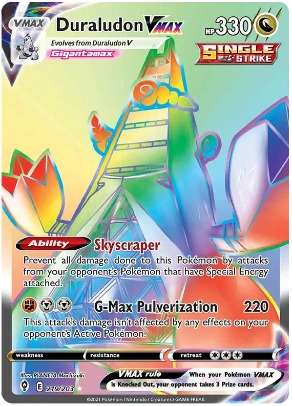 Duraludon VMAX 219/203 Evolving Skies