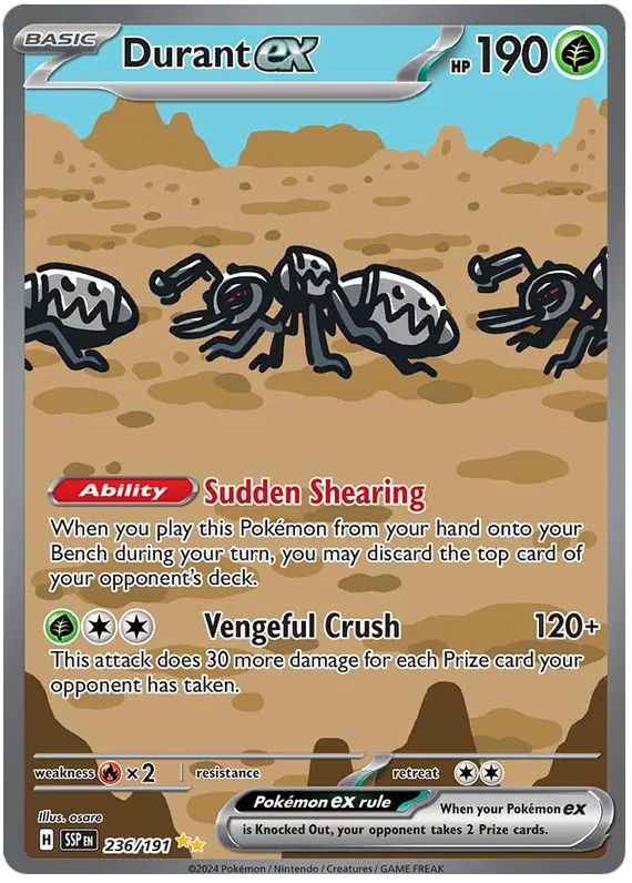 Durant ex 236/191 Surging Sparks