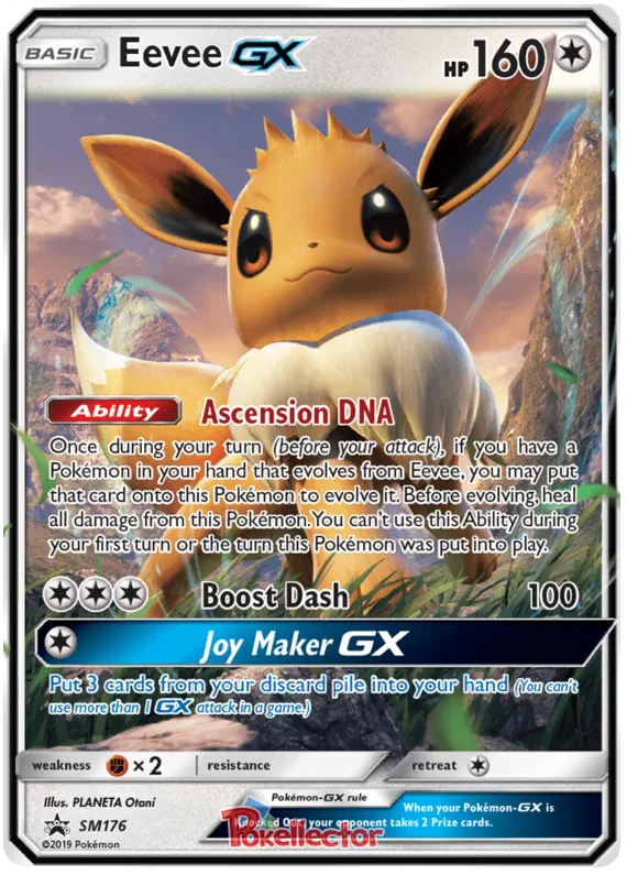 Eevee GX SM176 Sun & Moon Promos