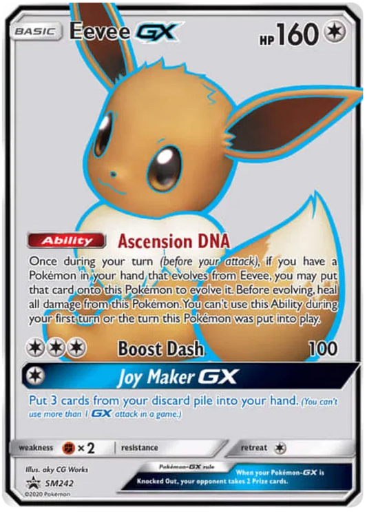 Eevee GX SM242 Sun & Moon Promos