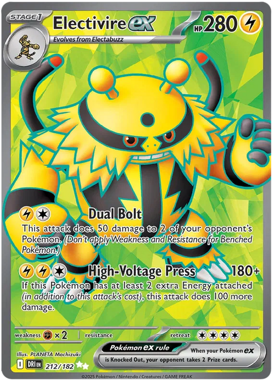 Electivire ex 212/182 Destined Rivals