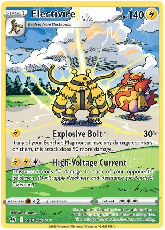 Electivire GG08/GG70 Crown Zenith Galarian Gallery