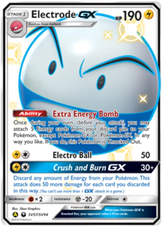 Electrode GX SV57/SV94 Hidden Fates