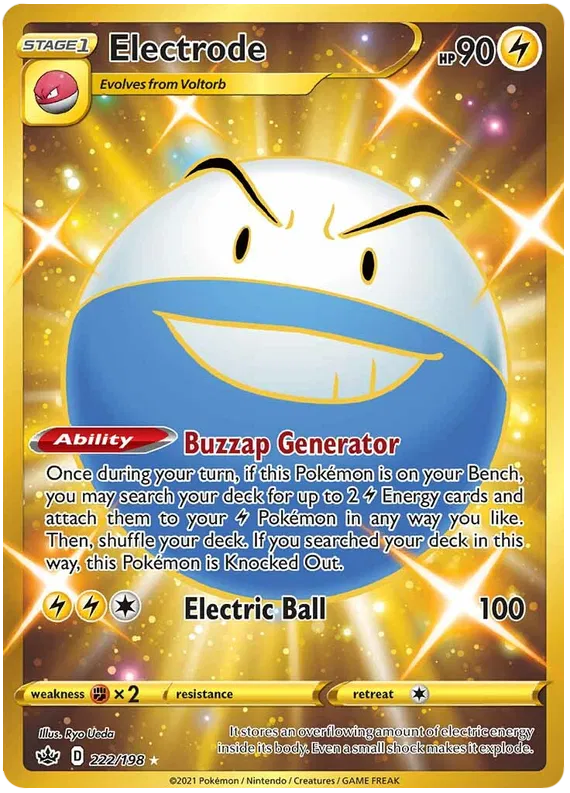 Electrode 222/198 Chilling Reign