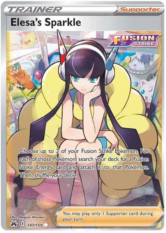 Elesa's Sparkle 147/159 Crown Zenith