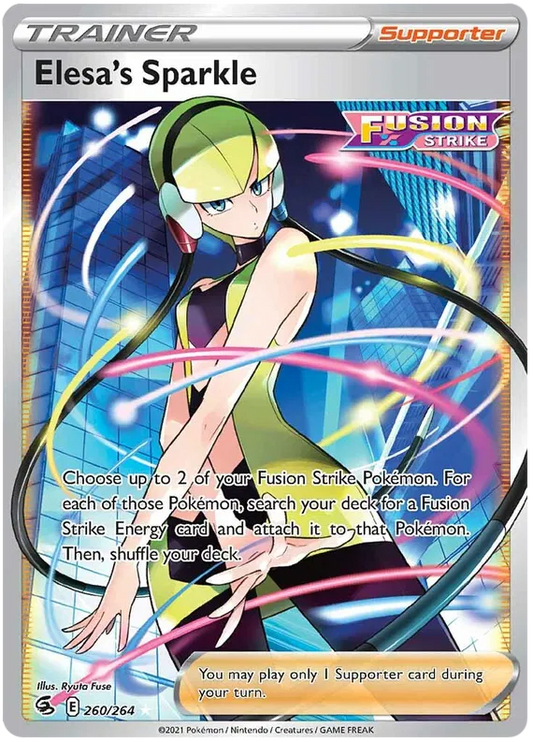 Elesa's Sparkle 260/264 Fusion Strike