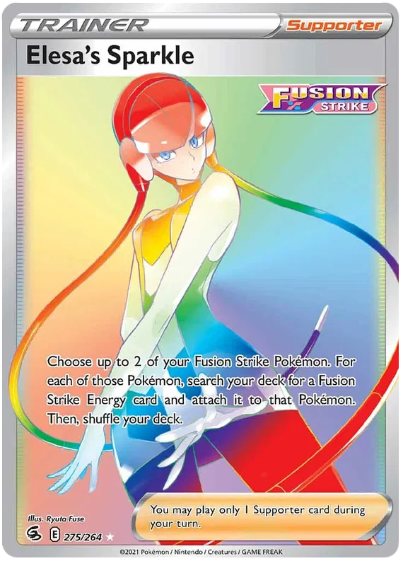 Elesa's Sparkle 275/264 Fusion Strike