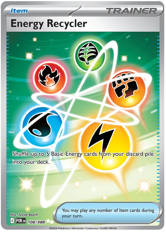 Energy Recycler 108/088 Perfect Order