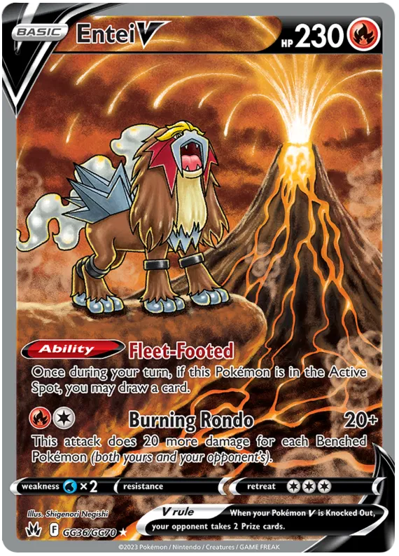 Entei V GG36/GG70 Crown Zenith Galarian Gallery