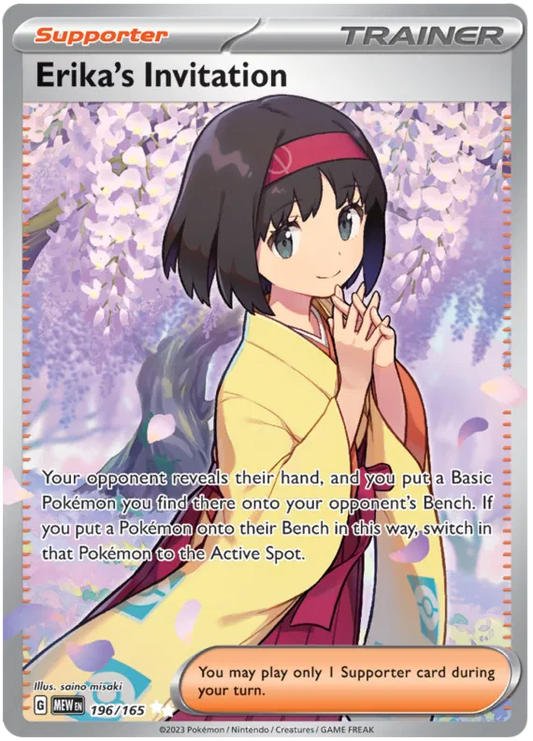 Erika's Invitation 196/165 Scarlet & Violet 151