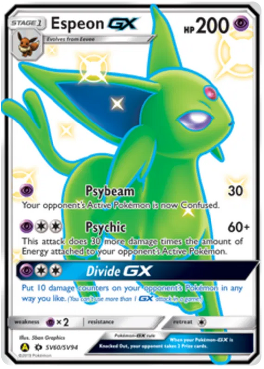 Espeon GX SV60/SV94 Hidden Fates