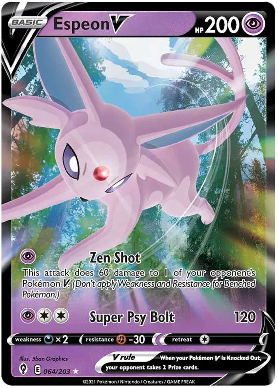 Espeon V 064/203 Evolving Skies