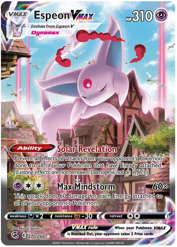 Espeon VMAX 270/264 Fusion Strike