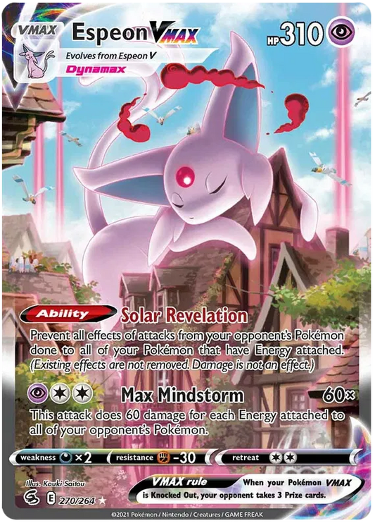Espeon VMAX 270/264 Fusion Strike