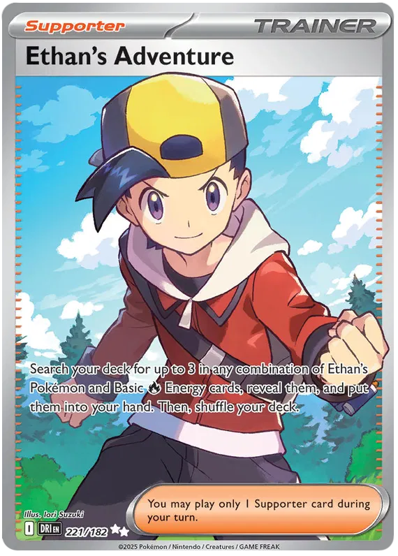 Ethan's Adventure 221/182 Destined Rivals