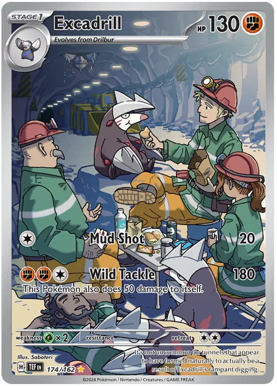 Excadrill 174/162 Temporal Forces