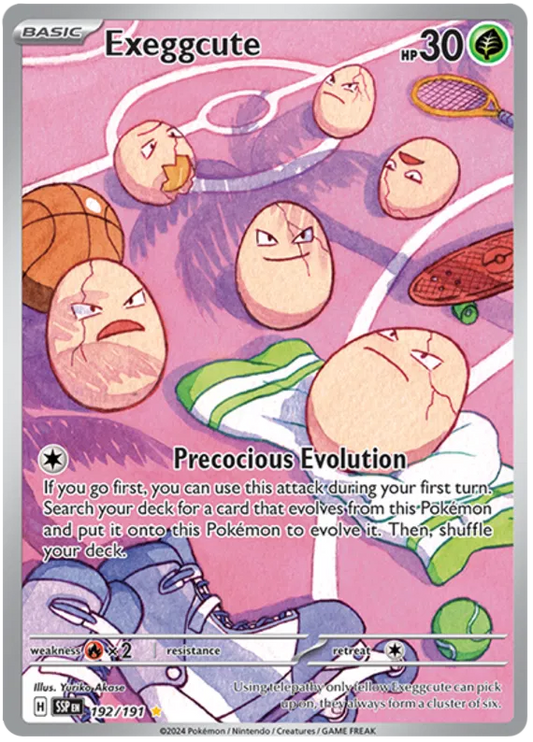 Exeggcute 192/191 Surging Sparks