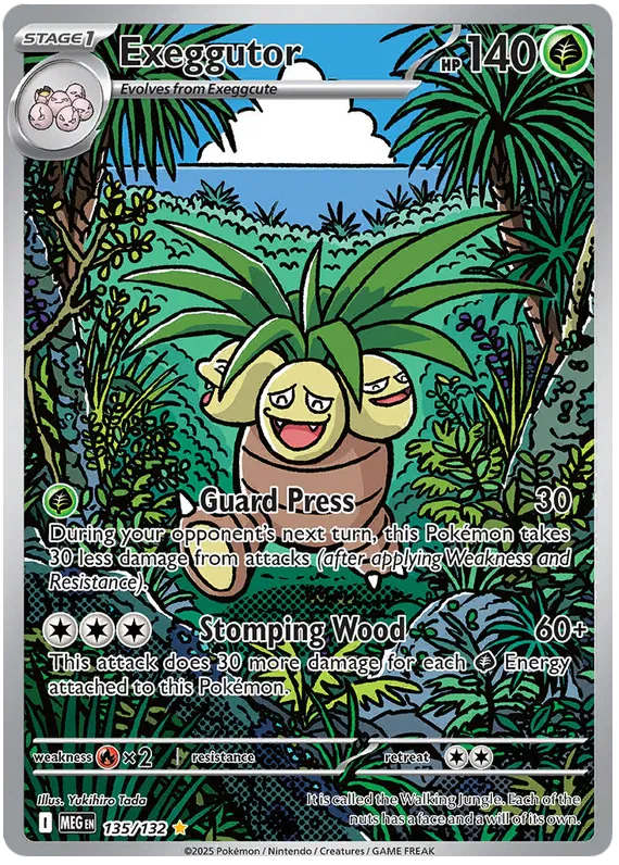 Exeggutor 135/132 Mega Evolution
