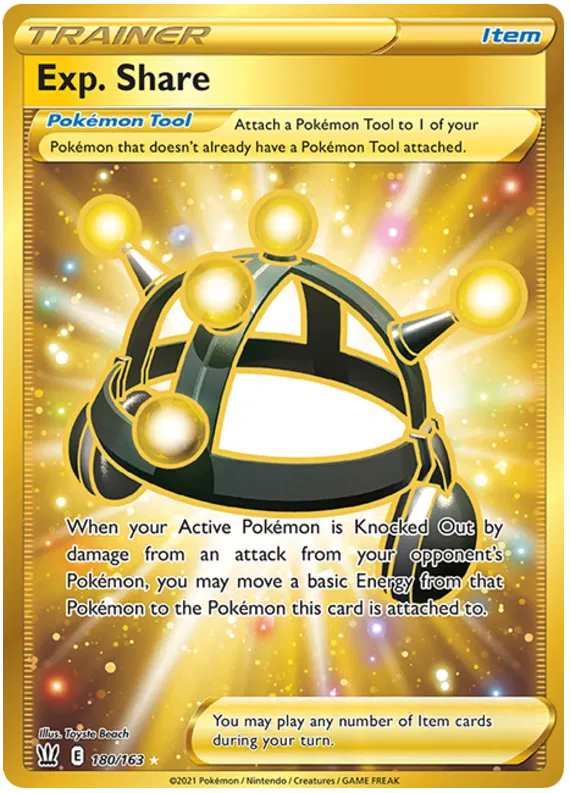 Exp. Share 180/163 Battle Styles