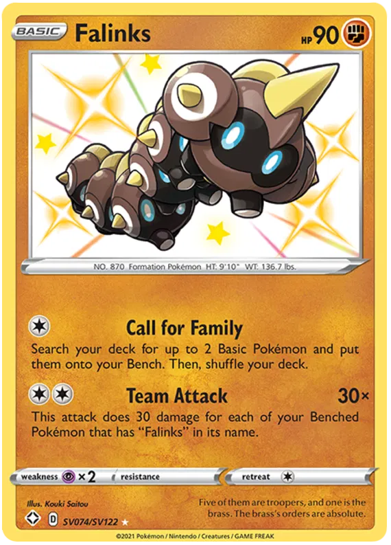 Falinks SV074/SV122 Sword & Shield Shining Fates