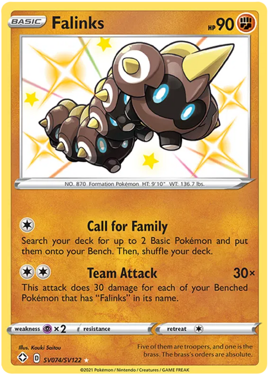 Falinks SV074/SV122 Shining Fates