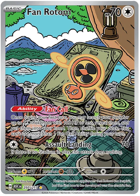 Fan Rotom 250/217 Ascended Heroes