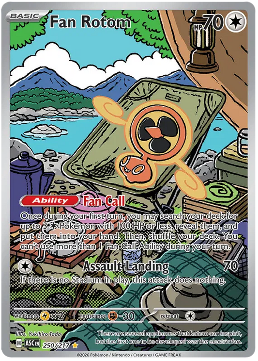 Fan Rotom 250/217 Ascended Heroes