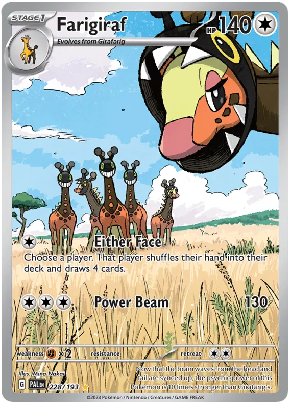 Farigiraf 228/193 Paldea Evolved