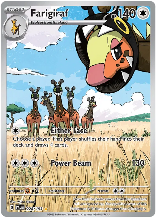 Farigiraf 228/193 Paldea Evolved