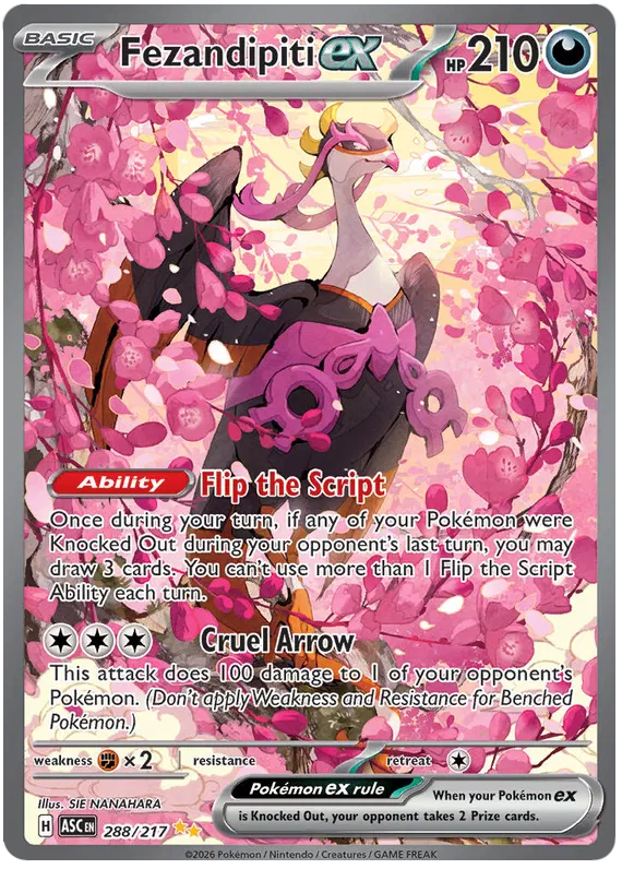 Fezandipiti ex 288/217 Ascended Heroes
