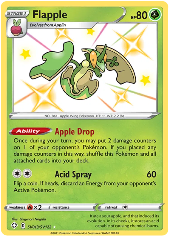 Flapple SV013/SV122 Shining Fates