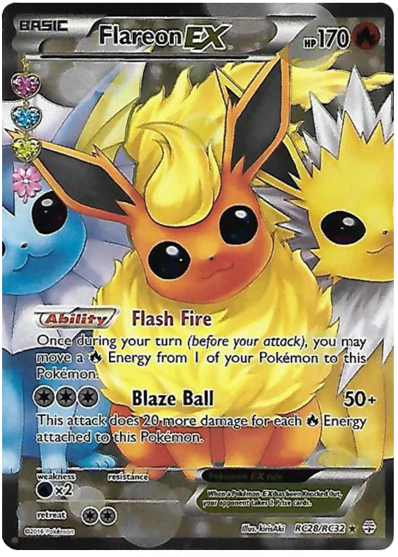 Flareon EX RC28/RC32 Generations