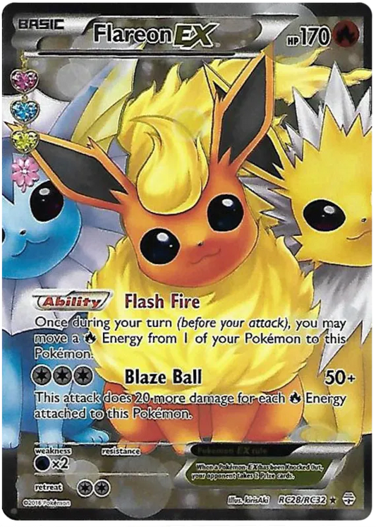 Flareon EX RC28/RC32 Generations