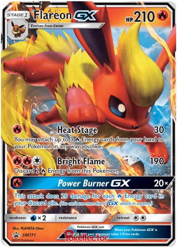 Flareon GX SM171 Sun & Moon Promos