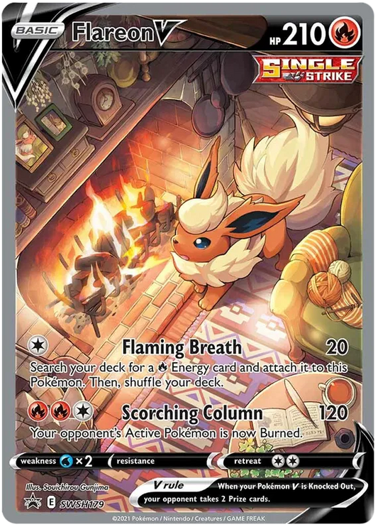 Flareon V SWSH179 Sword & Shield Promo