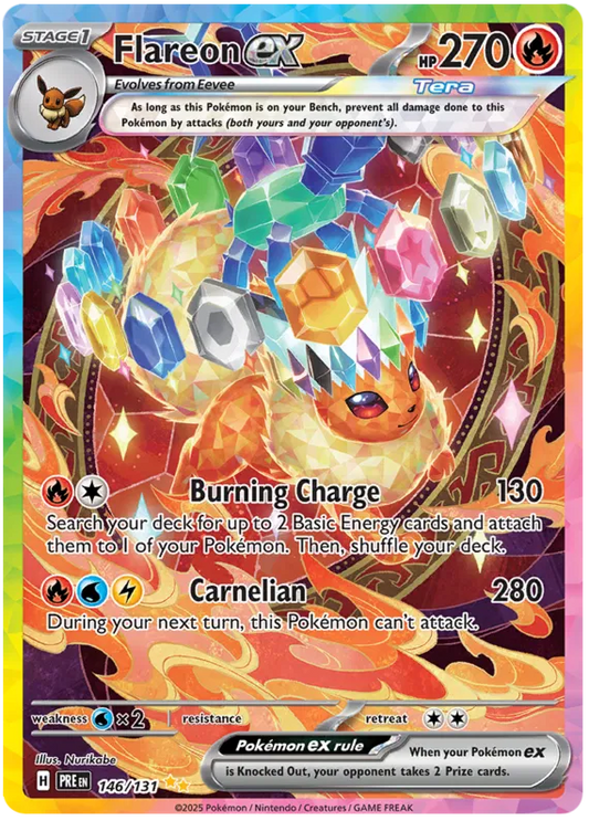 Flareon ex 146/131 Prismatic Evolutions