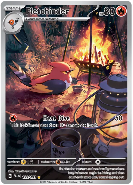 Fletchinder 199/193 Paldea Evolved